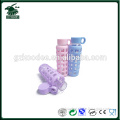 high grade borosilicate glass water bottle with silicone sleeve